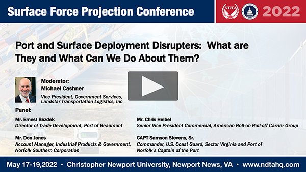 Port and Surface Deployment Disrupters:  What are They and What Can We Do About Them?