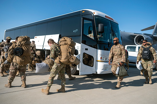 Motorcoach Driver Shortage Delays DOD Training and Missions