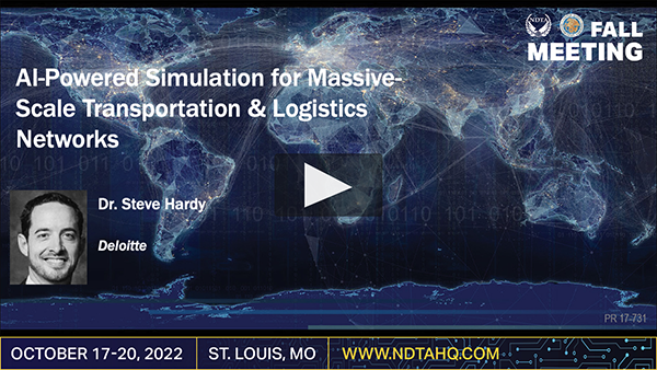 AI-Powered Simulation for Massive-Scale Transportation & Logistics Networks