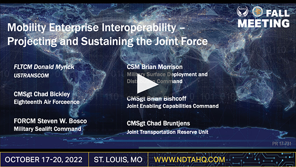 Mobility Enterprise Interoperability – Projecting and Sustaining the Joint Force