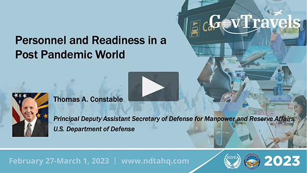 Personnel and Readiness in a Post Pandemic World