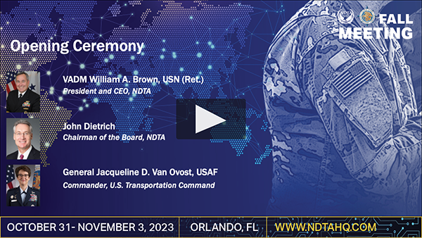 NDTA-USTRANSCOM Opening Ceremony – 2023