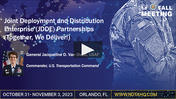 Joint Deployment and Distribution Enterprise (JDDE) Partnerships (Together, We Deliver!)